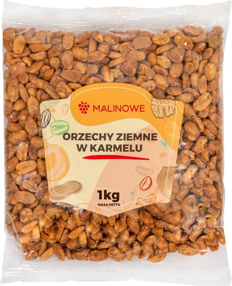 Malinowe Orzeszki Ziemne W Karmelu Orzechy Karmel Hit Kg Ceny I