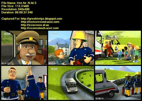 Cartoons GR Σαμ Ο Πυροσβέστης Fireman Sam Hot Air N M S ALTER