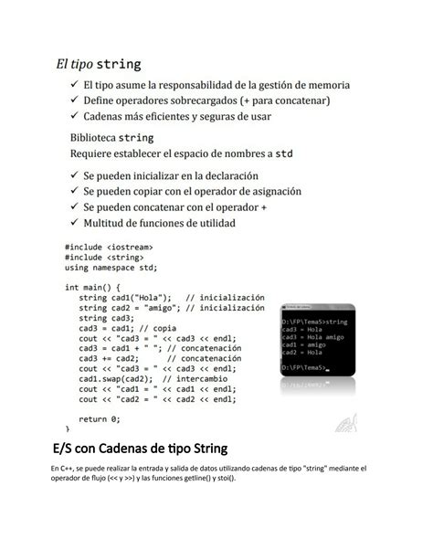 Solution Cadena De Caracteres De Tipo String Studypool