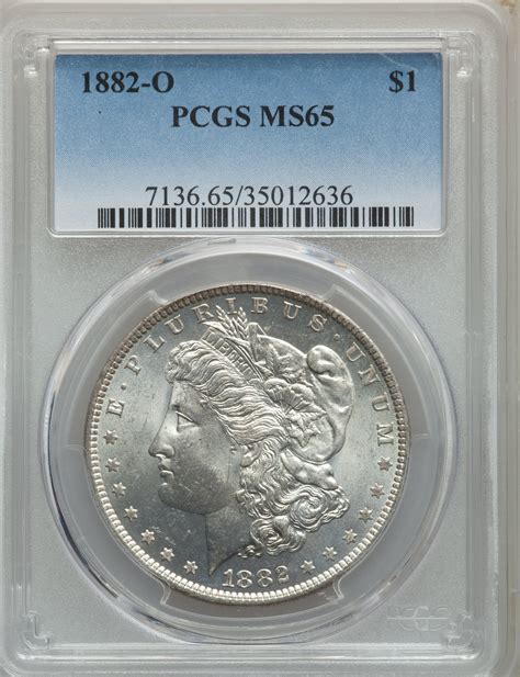 O Us Morgan Silver Dollar Pcgs Ms Ebay