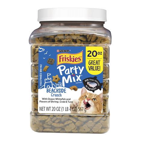 Purina Friskies Party Mix Crunch Beachside Cat Treats Petco