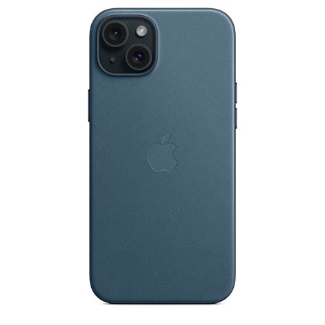apple iphone 15 finewoven case with magsafe pacific blue 11