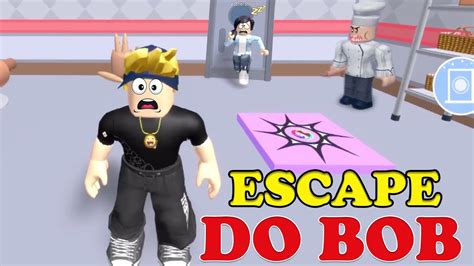 Tente Escapar Do Bob O Padeiro Malvado Roblox Youtube