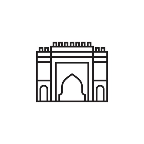 Morroco landmark vector for website, UI Essential, symbol, presentation
