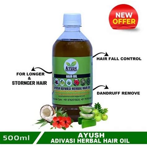 Ayush Adivasi Herbal Hair Oil 500ml At Rs 1499bottle हर्बल केश तेल