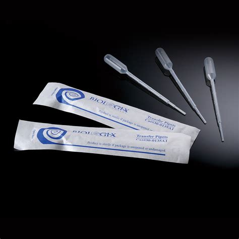 3ml Pasteur Pipettes Transfer PE Material Plastic Disposable Pipette