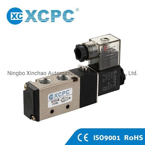 Xcpc Pneumatic Manufacturer China Supplier 3V210 Single Coil Solenoid