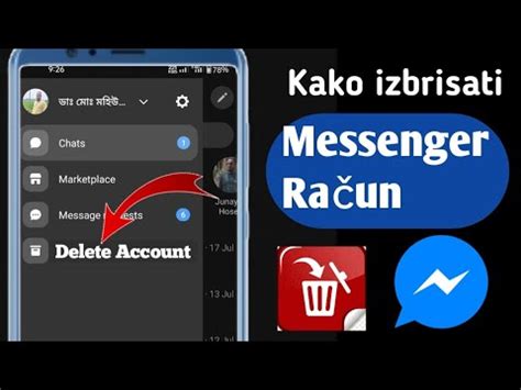 Kako Izbrisati Messenger Nalog Newupdate Izbri Ite Messenger