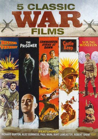 5 Classic War Movies on DVD Movie