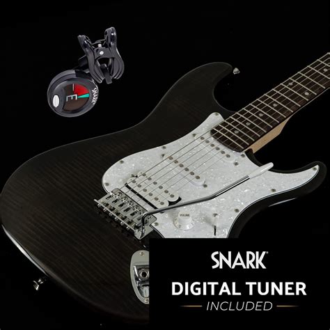 Buy Washburn Sonamaster Electric Guitar Bundle In Transparent Black