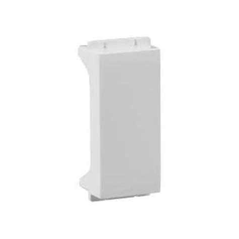 Havells Crabtree Signia Blank Plate 1M Support Modules White