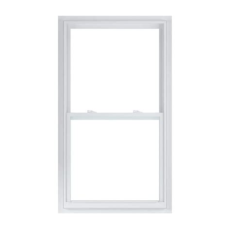 31375 In X 5925 In American Craftsman 50 Series Low E Argon Glass Single Hung White Vinyl