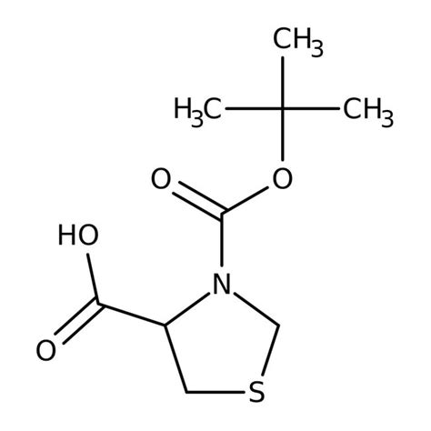 Ácido N Boc R tiazolidina 4 carboxílico 98 Thermo Scientific