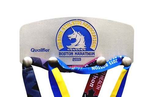 Official Boston Marathon 2019 Exclusive Edition Blue Diamond Displays