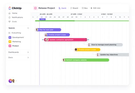 ClickUp Gantt Chart