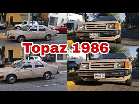 Ford Topaz 1986 El Familiar Indudable De Los 80s YouTube