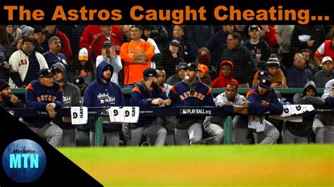 Houston Astros Caught Cheating Reaction Youtube