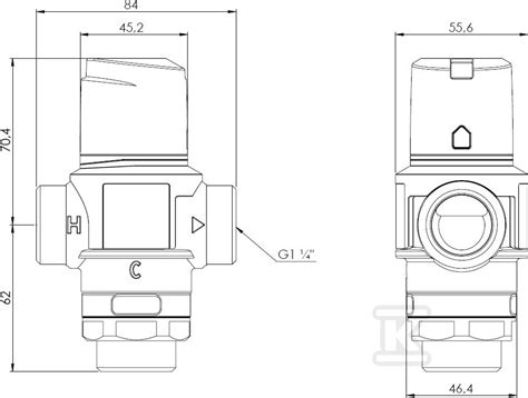 Termostatyczny Zaw R Mieszaj Cy Atm Dn G Cala Zakres