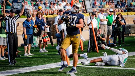 Rewatch Notes Notre Dame Offense Vs Marshall Irish Sports Daily