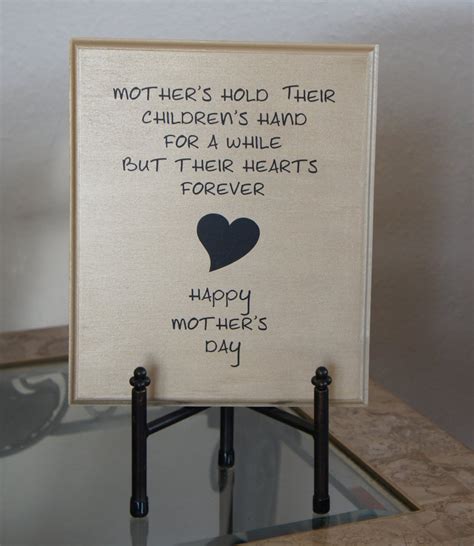 Happy Mothers Day Sign Plaque Mothers Hold Their