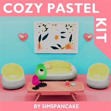 Cozy Pastel Furniture Pack The Sims 4 Build Buy Curseforge