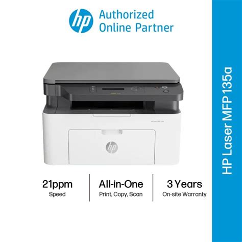 Hp Laser Multifunction Printer Mfp 135a 135w Print Copy Scan Office Printer Quick And Easy