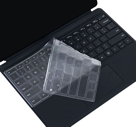 Amazon.com: TPU Keyboard Cover for Microsoft Surface Pro 10/9 / 8 / X 13" - 2024-2021 Release ...