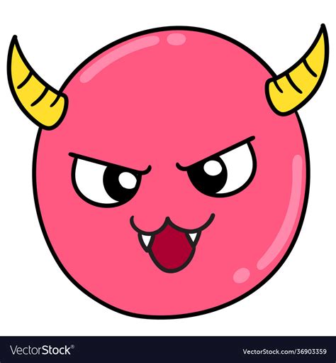 Angry Devil Smiley