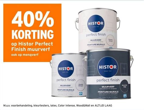 Op Histor Perfect Finish Muurverf Aanbieding Bij GAMMA