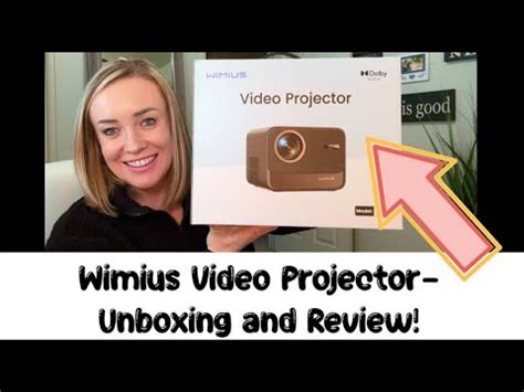 Wimius Video Projector Unboxing And Review YouTube