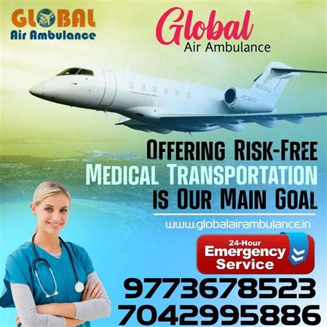 Global Air Ambulance Service In Patna Is Dedicated To Your Air