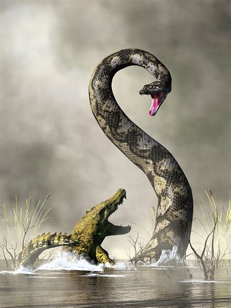 Titanoboa Poster For Sale By Daniel Eskridge Redbubble