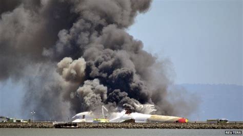 San Francisco Crash Boeing Tried To Abort Landing Bbc News