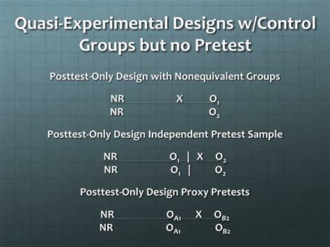 PPT Quasi Experimental Designs Chapters 4 5 PowerPoint Presentation