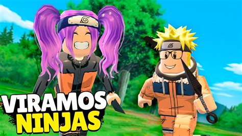 Nos Tornamos Os Maiores Ninjas Do Roblox Ninja Training Obby Youtube