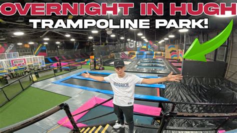 Overnight Challenge In Australia S Biggest Trampoline Park Youtube