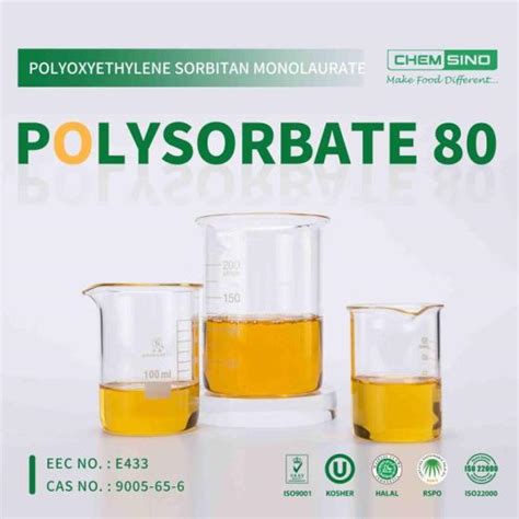 Polyoxyethylene Sorbitan Monooleate T Id Product Details