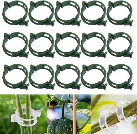 Chaiken Capone Secure Plastic Plant Clips Pcs For Climbing Plants