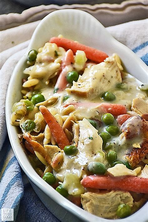 Chicken Pot Pie Orzo Life Tastes Good