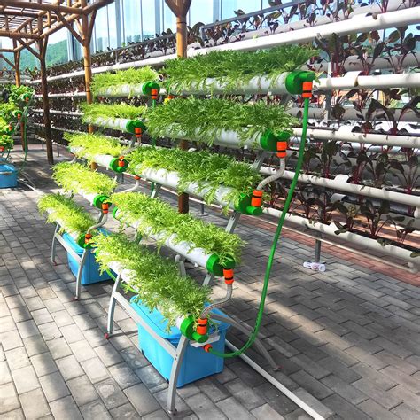 Vertical Nft Channels Hydroponics System For Greenhouse Garden Leaf