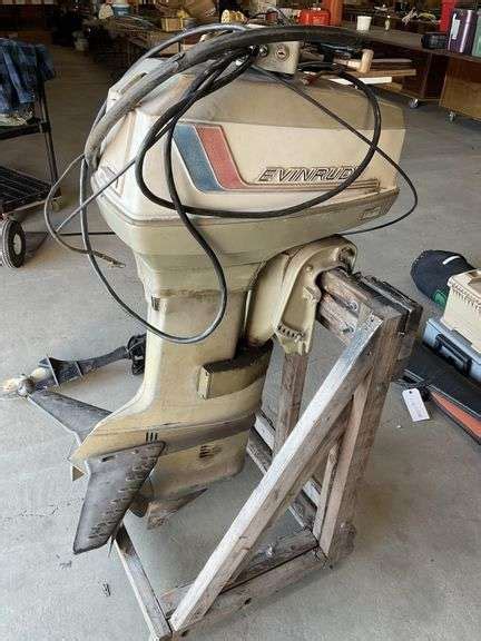 Evinrude 50 Hp Outboard Motor Legacy Auction Company