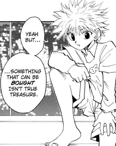 Manga Panel Of Hxh Featuring Killua Zoldyck From The Yorknew Arc