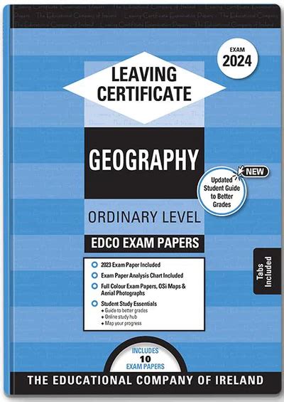 Geography Ordinary Level Leaving Cert Exam Papers 2024 Exam EDCO