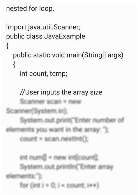 SOLUTION Java Program To Sort An Array In Ascending Order Studypool