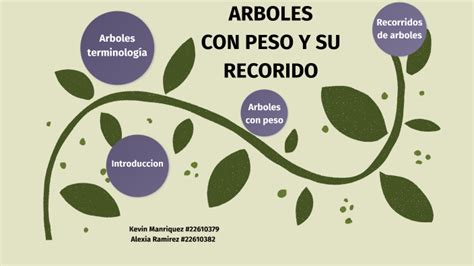 Arboles Con Peso By Kevin Ramiro Manriquez On Prezi