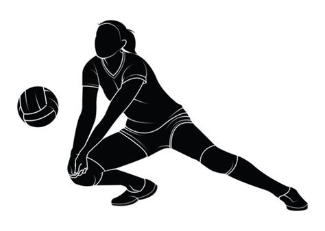 Volleyball Player Vector Images – Browse 506 Stock Photos, Vectors, and ...