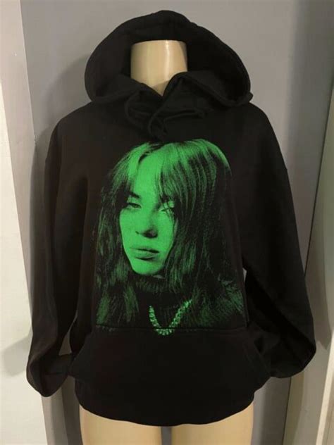 Billie Eilish Inspired Green Face Hoodie Everything I Wanted Bad Guy