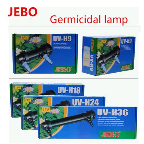 JEBO 36W UV Sterilizer Lamp Light Ultraviolet Filt Grandado