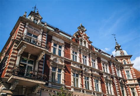 Traditional Building Architecture in Poland Stock Photo - Image of landmark, centre: 69501444