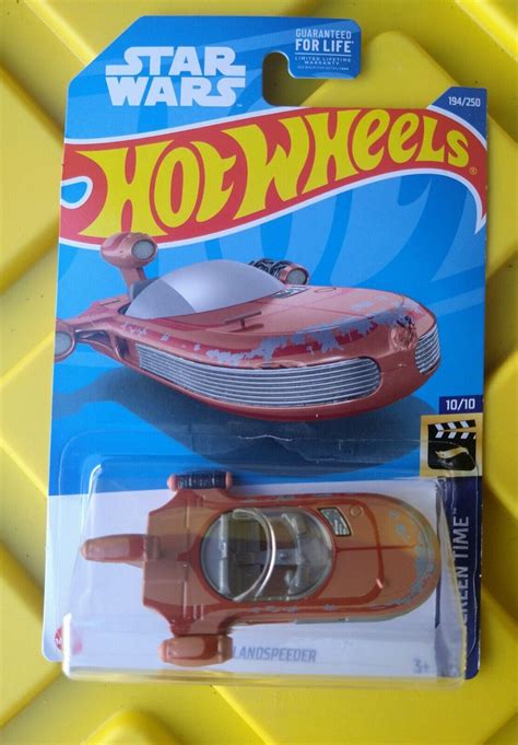 Hot Wheel 2022 194 Screen Time Star Wars 10 10 X 34 LANDSPEEDER EBay